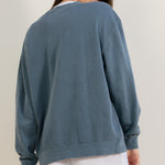 Slate blue- crewneck