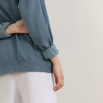 Slate blue- crewneck