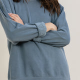 Slate blue- crewneck