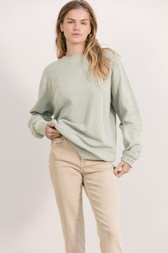 Sweatshirt-Pistachio 