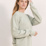 Sweatshirt-Pistachio 