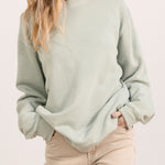 Sweatshirt-Pistachio 