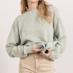 Sweatshirt-Pistachio 