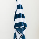 Classic Stripes Beach Towel - Navy