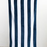 Classic Stripes Beach Towel - Navy