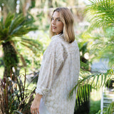 Easygoing Cotton Shirt - Sandbar Stamp