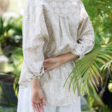 Easygoing Cotton Shirt - Sandbar Stamp