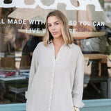 Keepsake Shirt Dress - Natural Flax