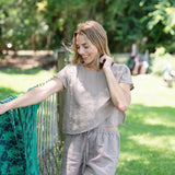 Midi Fringe Top - Driftwood