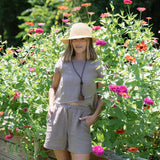 Midi Fringe Top - Driftwood