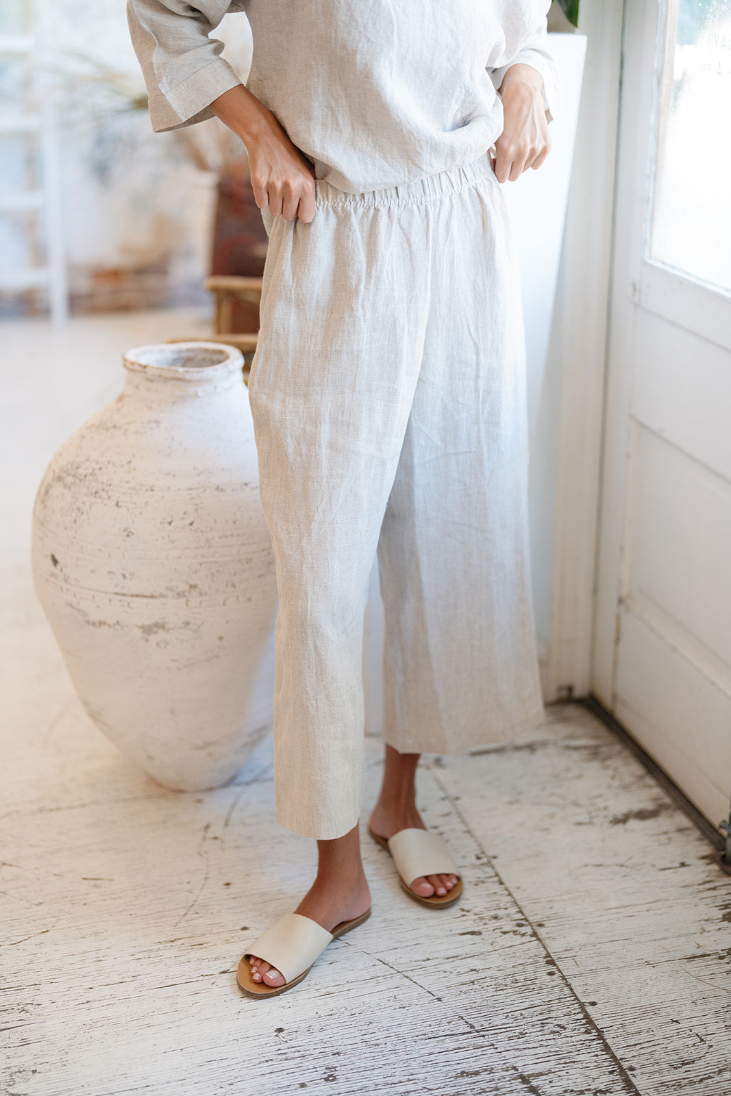 Regatta Pant - Natural Flax