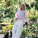 Sail Button-Up - Pink Salt Flora