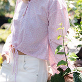Sail Button-Up - Pink Salt Flora
