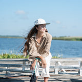 Sail Button-Up - Jetty Stamp