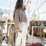 Sail Button-Up - Jetty Stamp