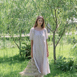 Scout Maxi Dress - Sandbar Stamp