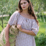 Scout Maxi Dress - Sandbar Stamp