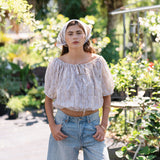 Cotton Scout Top - Sandbar Stamp