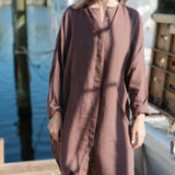 Sunset Midi Dress - Chocolate