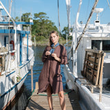 Sunset Midi Dress - Chocolate