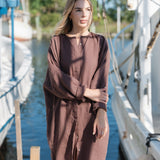 Sunset Midi Dress - Chocolate
