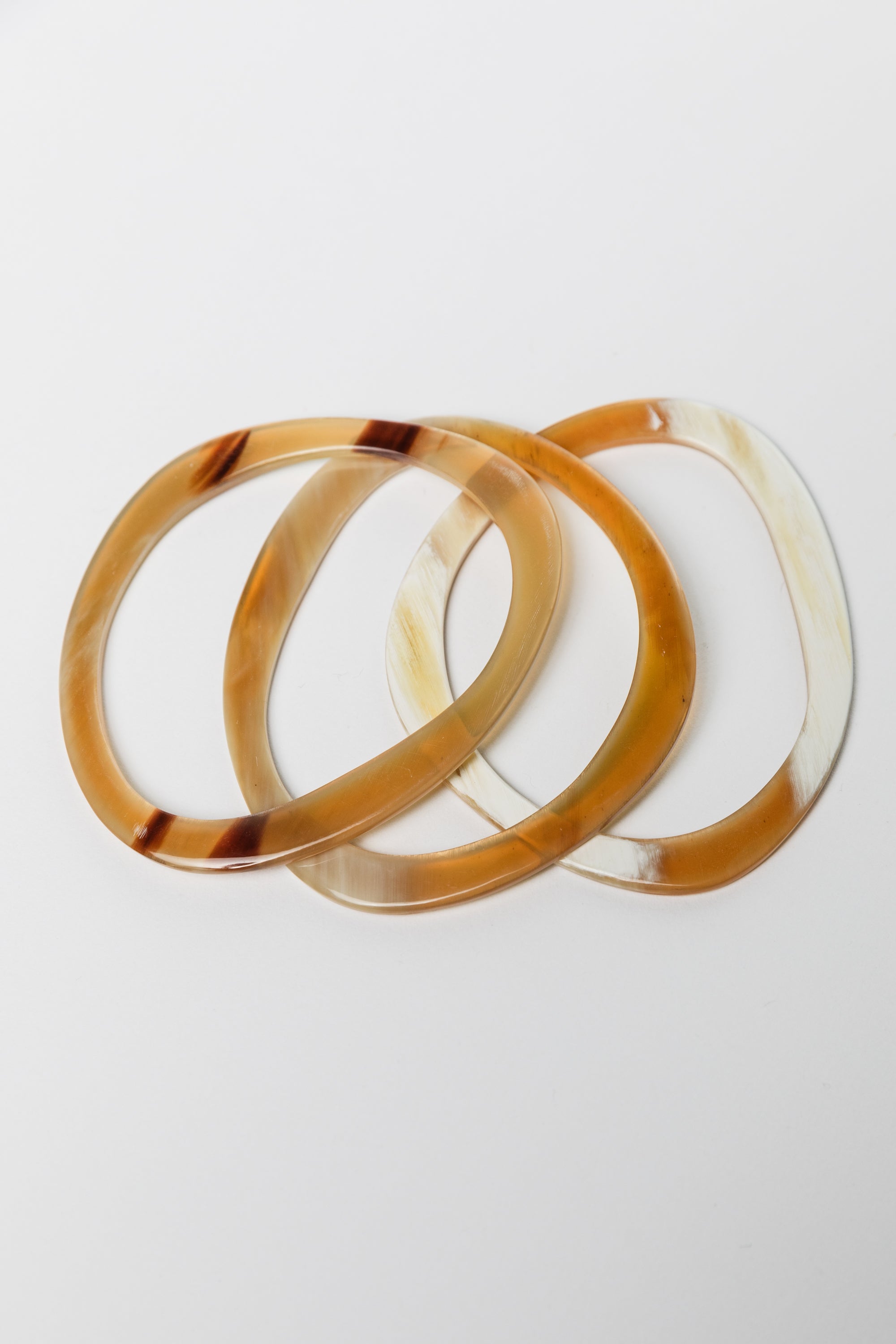 Wavy Horn Bangles