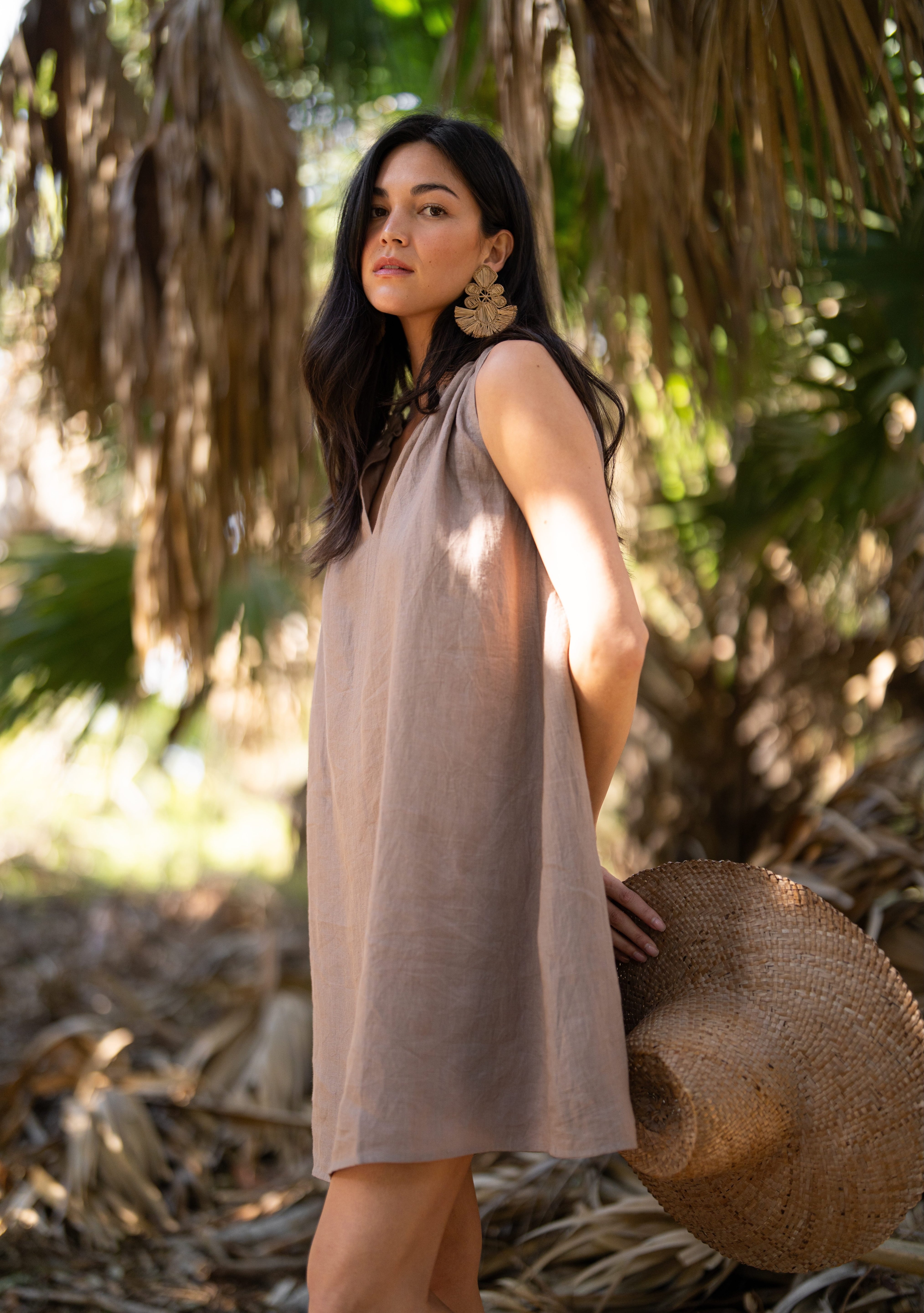 Betsy Mini Dress - Driftwood