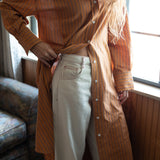 Easygoing Cotton Maxi Dress - Citrus Grove Stripe