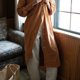 Easygoing Cotton Maxi Dress - Citrus Grove Stripe