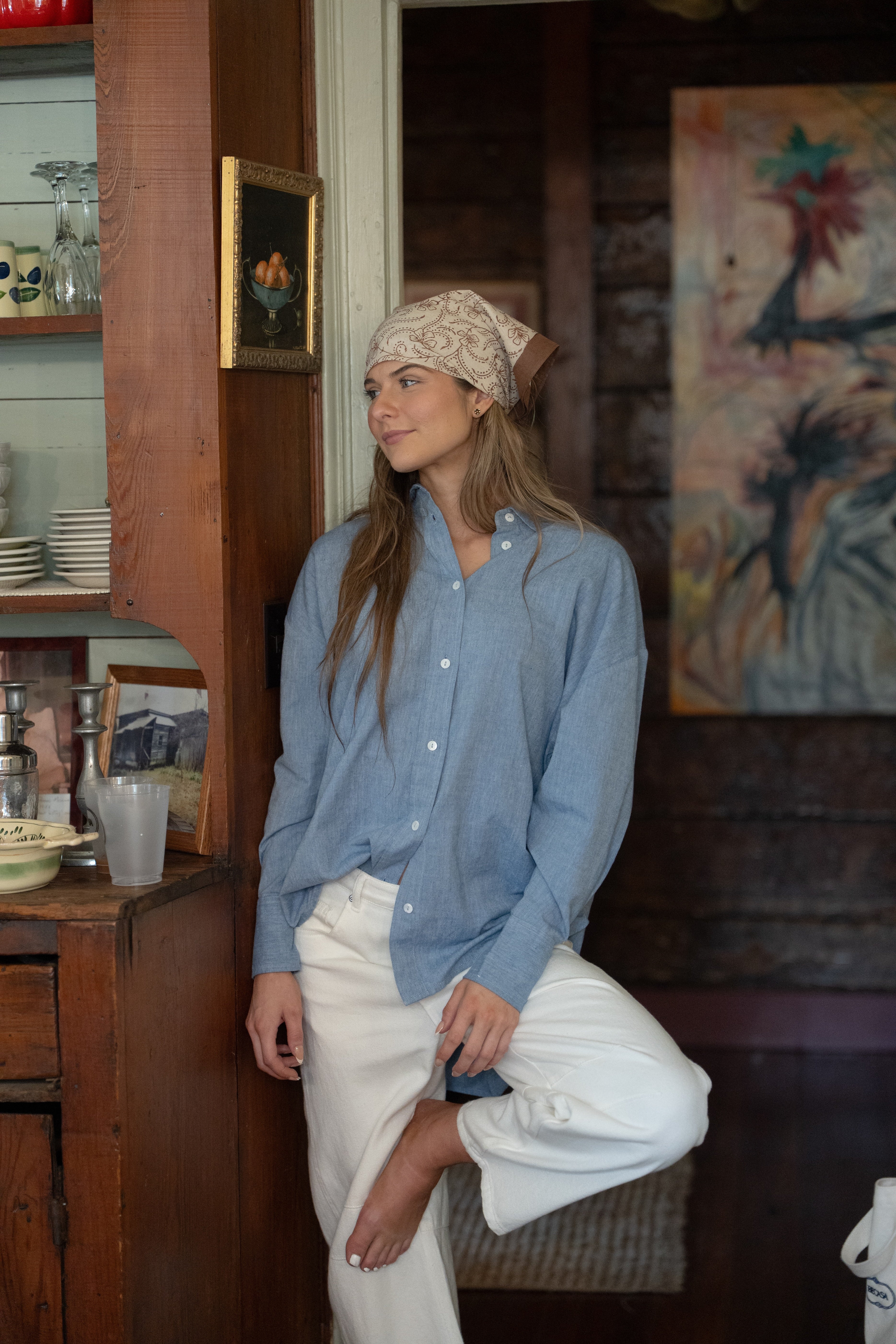 Easygoing Cotton Shirt - Chambray