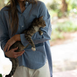 Easygoing Cotton Shirt - Chambray