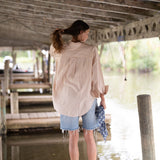 Easygoing Cotton Shirt - Sunwashed Stripe