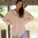 Easygoing Cotton Shirt - Sunwashed Stripe