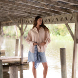 Easygoing Cotton Shirt - Sunwashed Stripe