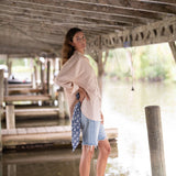 Easygoing Cotton Shirt - Sunwashed Stripe