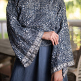 Garden Indigo Cardigan
