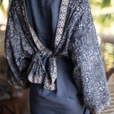 Garden Indigo Cardigan