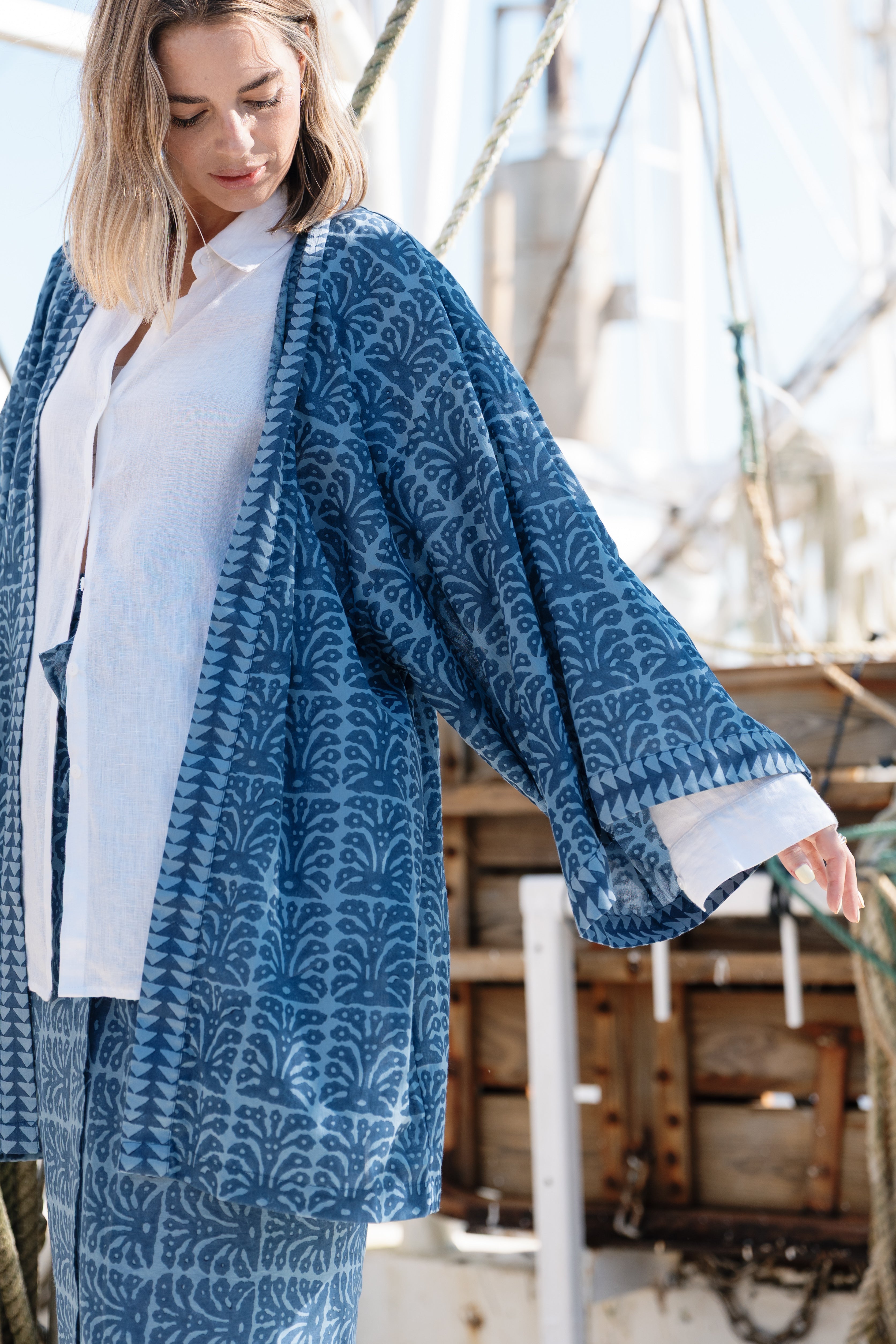 Indigo Cardigan