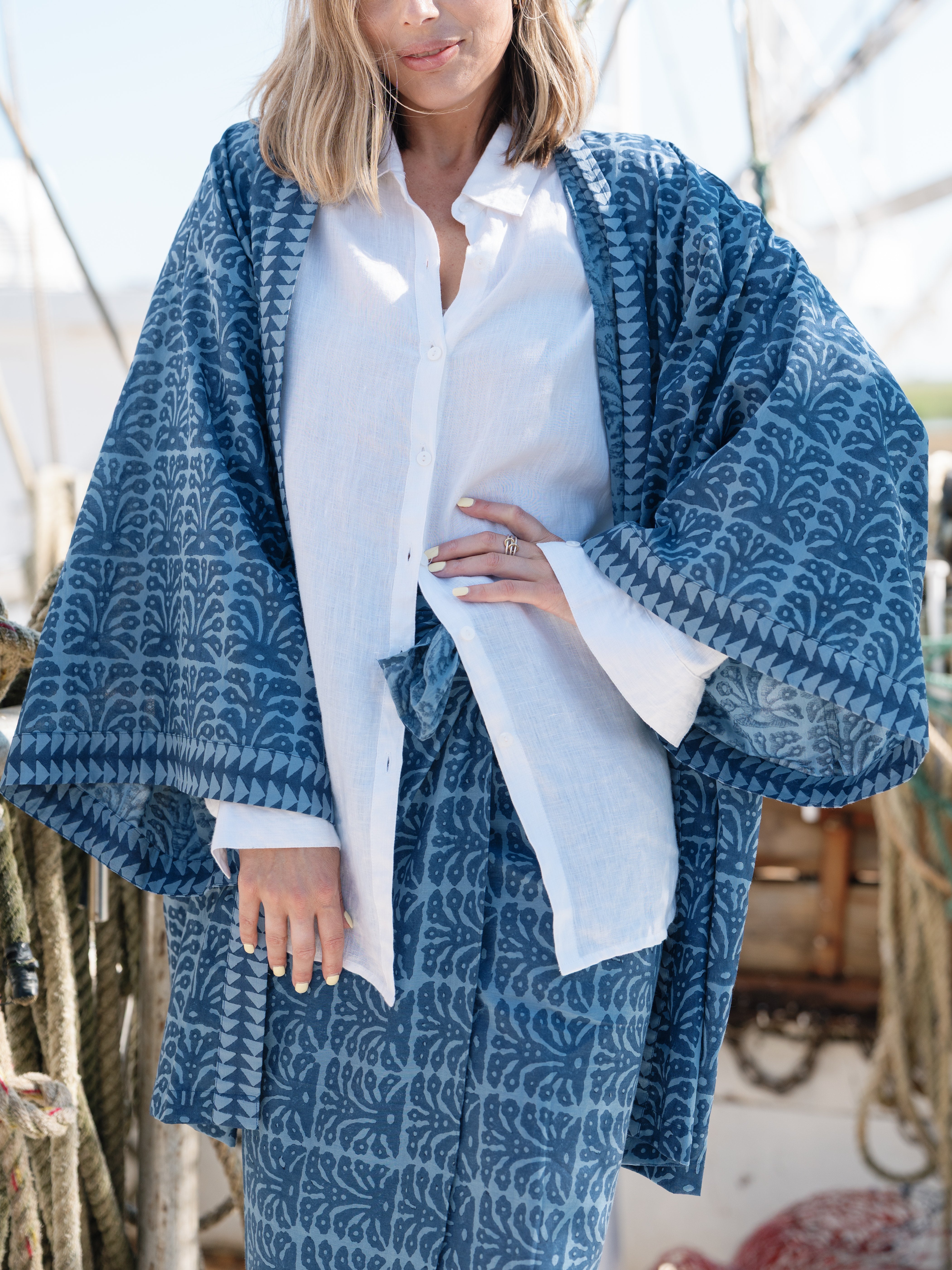 Indigo Cardigan