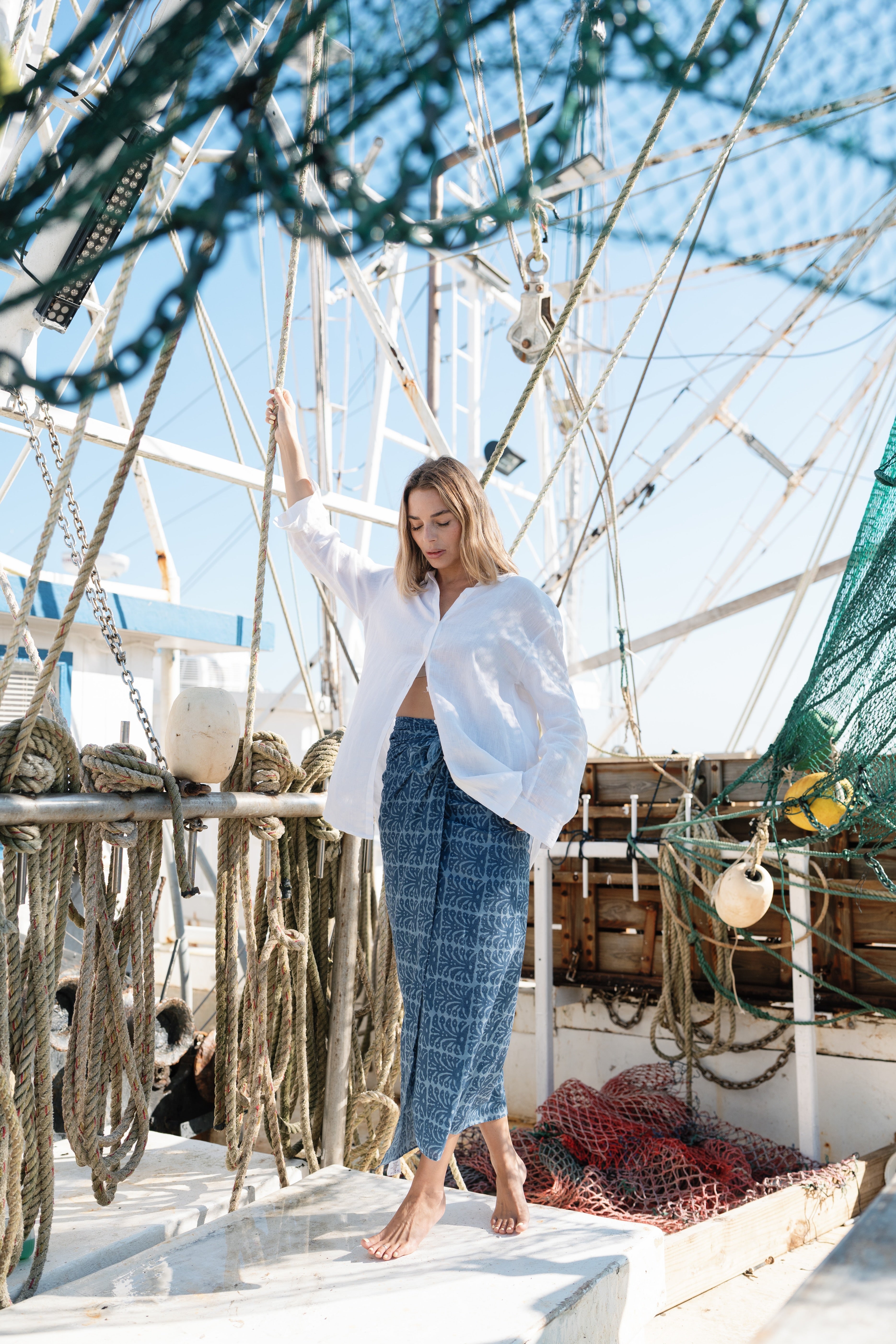 Indigo Sarong