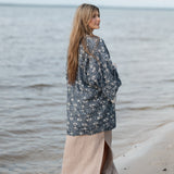 Indigo Star Cardigan