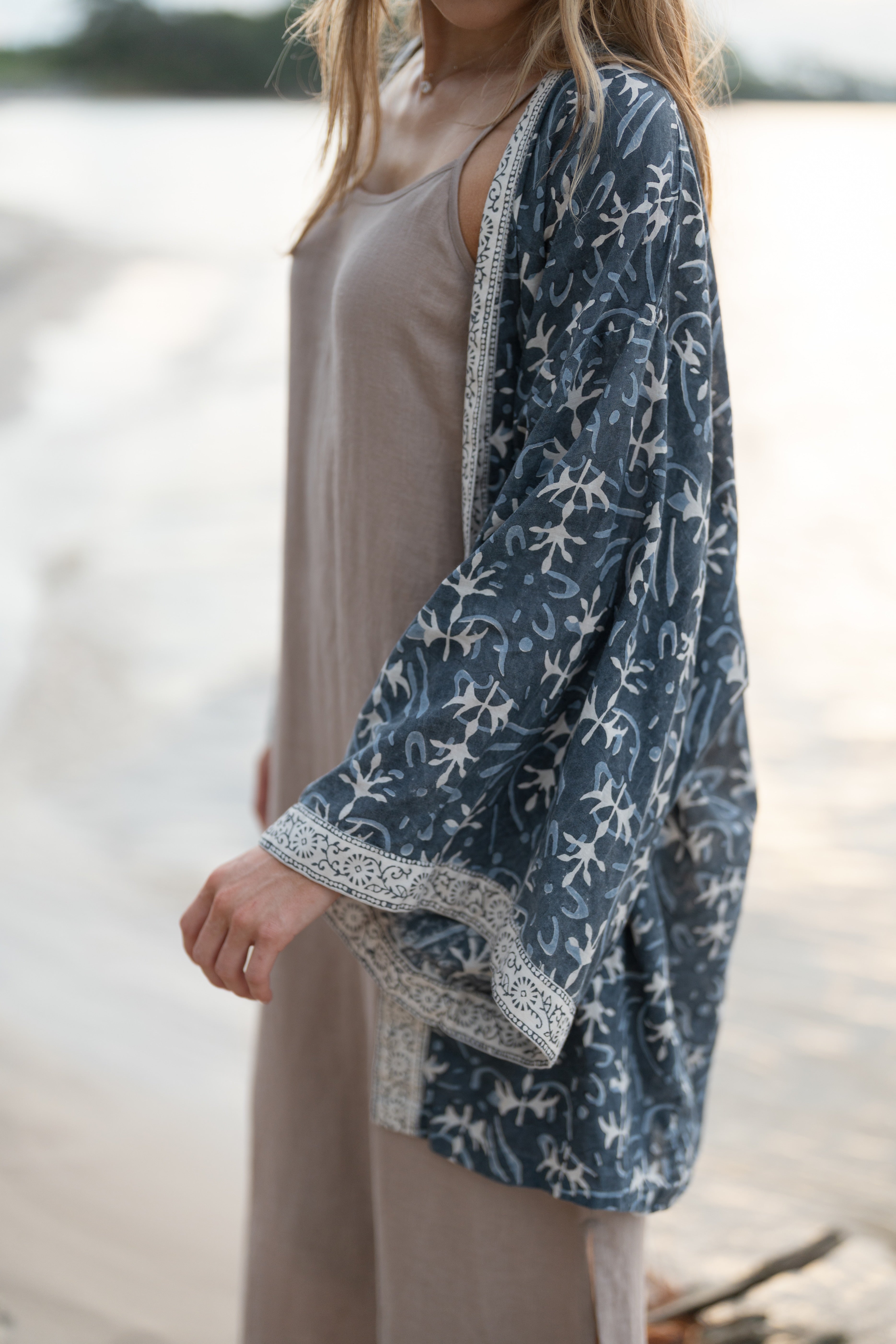 Indigo Star Cardigan
