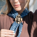 Indigo Vine Bandana