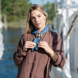 Indigo Vine Bandana