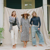 Keepsake Shirt Dress - Garden Indigo