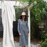 Keepsake Shirt Dress - Garden Indigo
