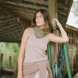 Linen Bandana - Verde