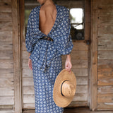 Patio Indigo Sarong
