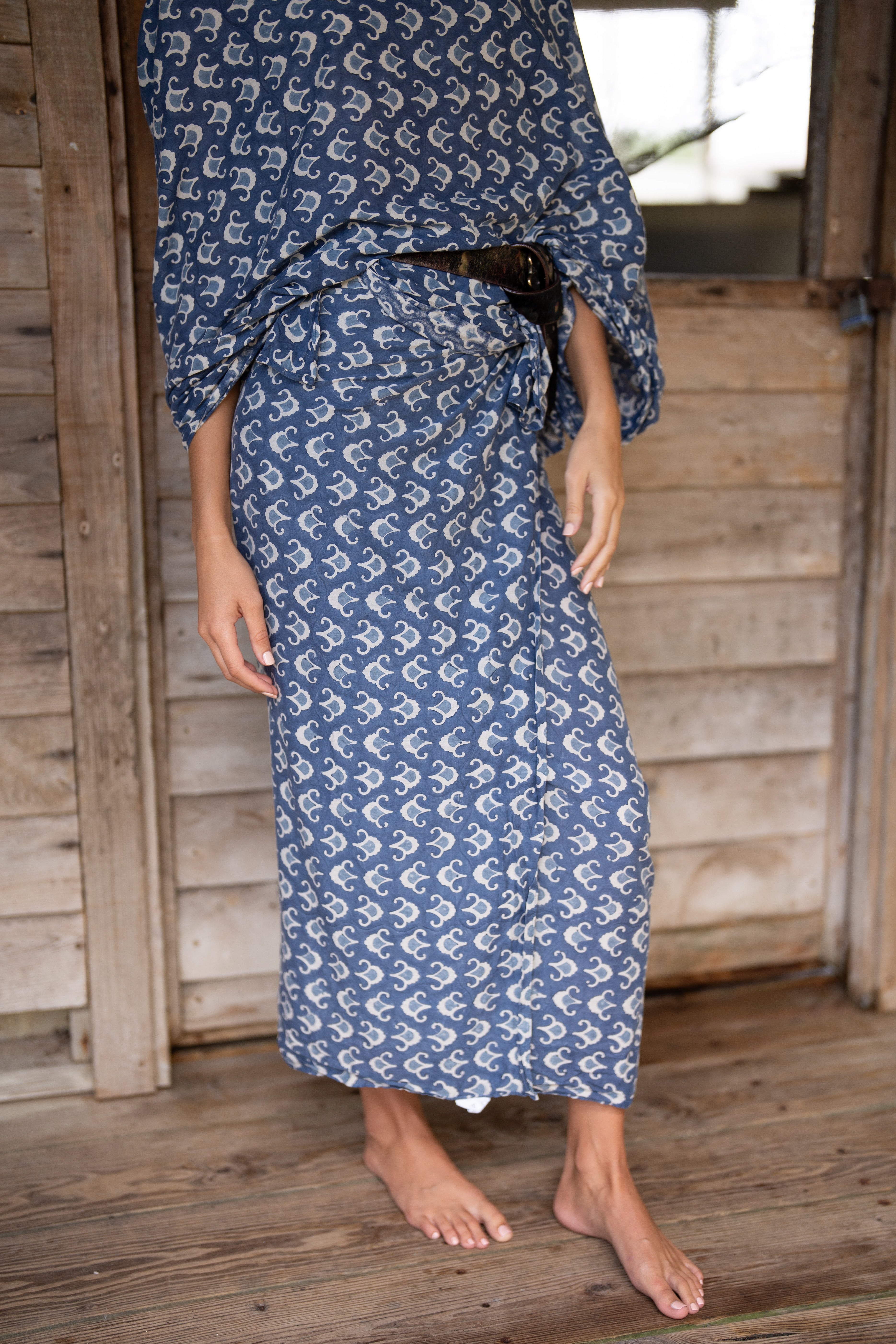 Patio Indigo Sarong