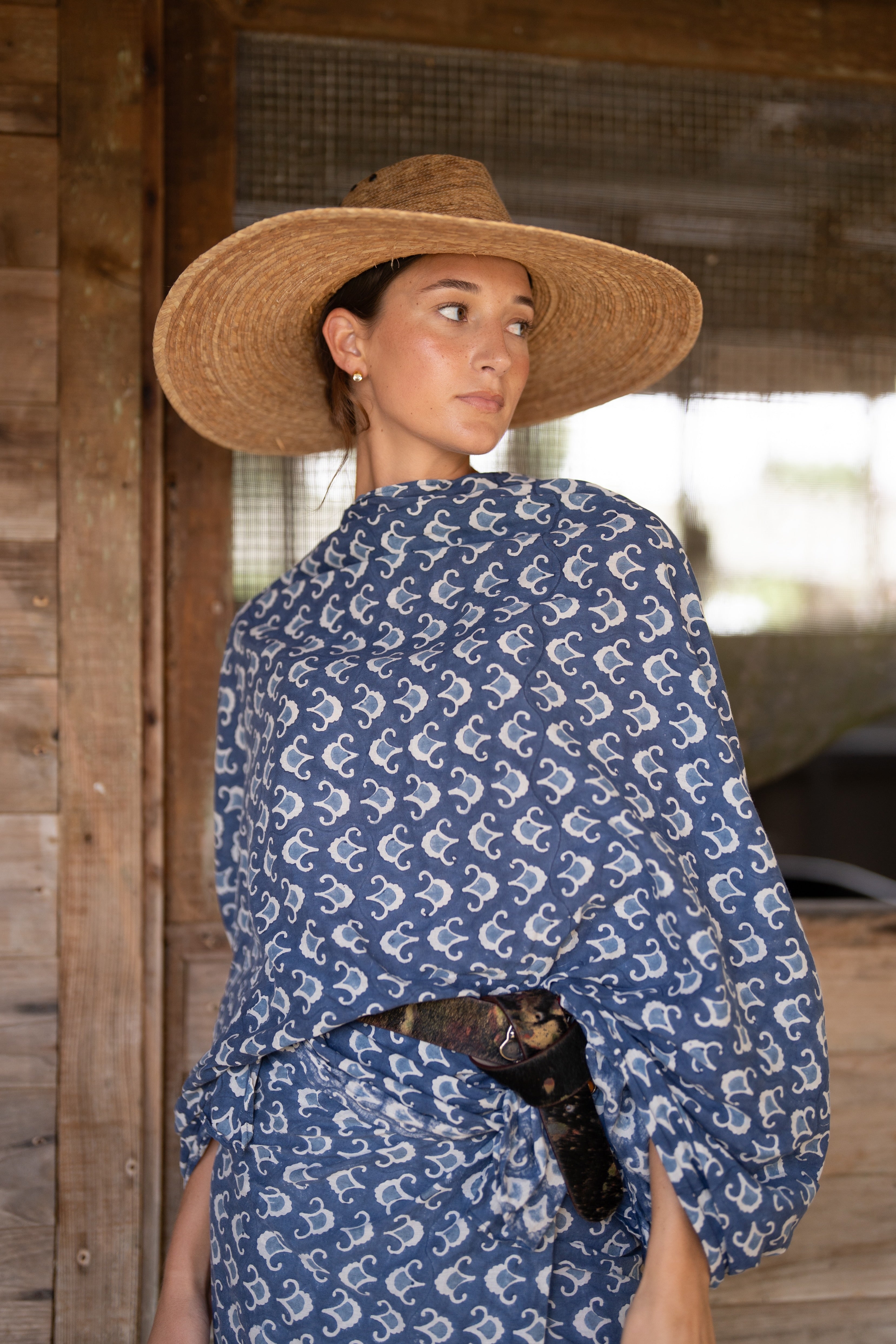 Patio Indigo Sarong